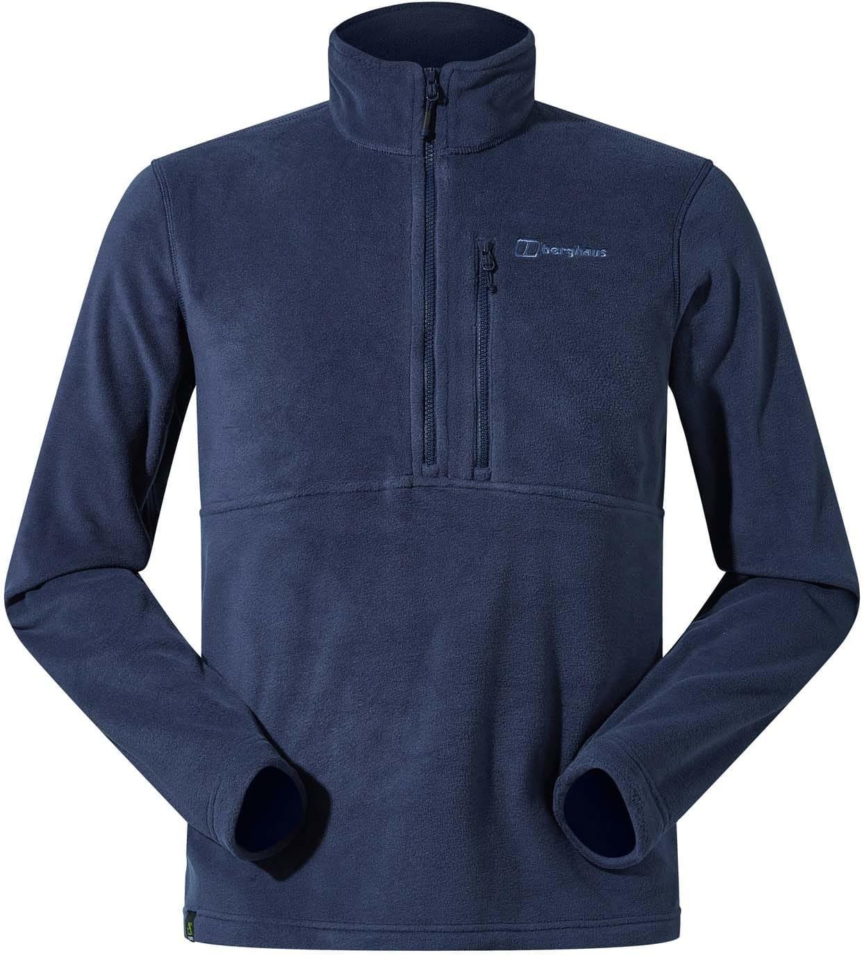 Thumbnail - Berghaus - "Prism" Fleece-Oberteil für Herren,mit halbem Reißverschluss Polartech-Material (Dunkelblau)