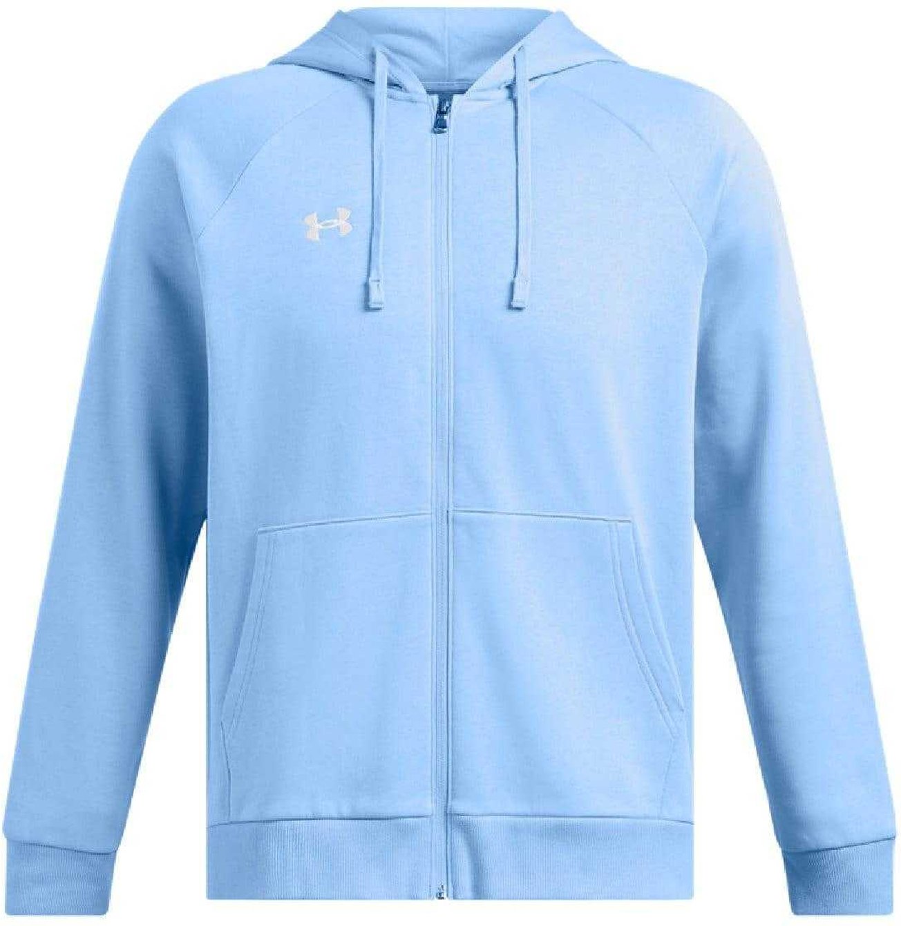 Under Armour - "Rival" Hoodie mit durchgehendem Reißverschluss für Herren, Fleece (Blau)