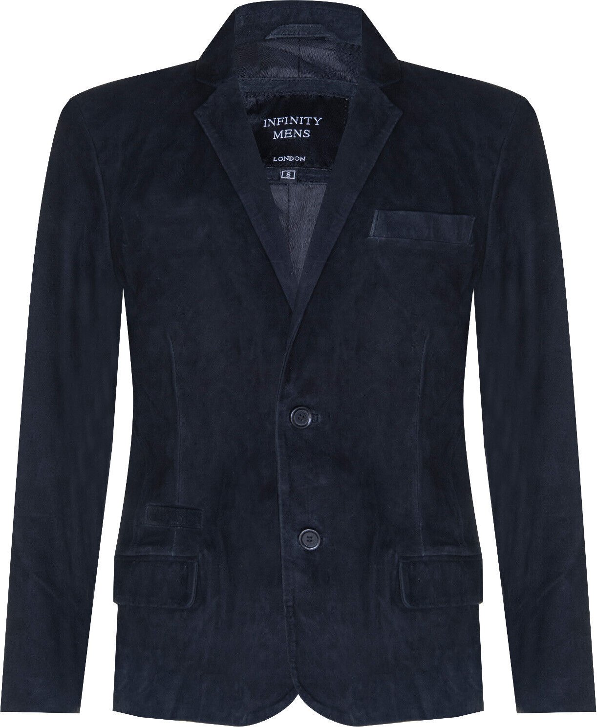 Blazer, Wildlederjacke, weicher italienischer Ledermantel