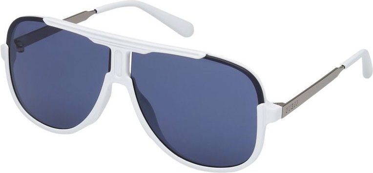 Weiße Harz-Sonnenbrille