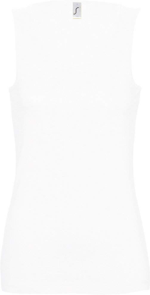 SOLS Womens/Ladies Jane Sleeveless Tank / Vest Top (Weiß)