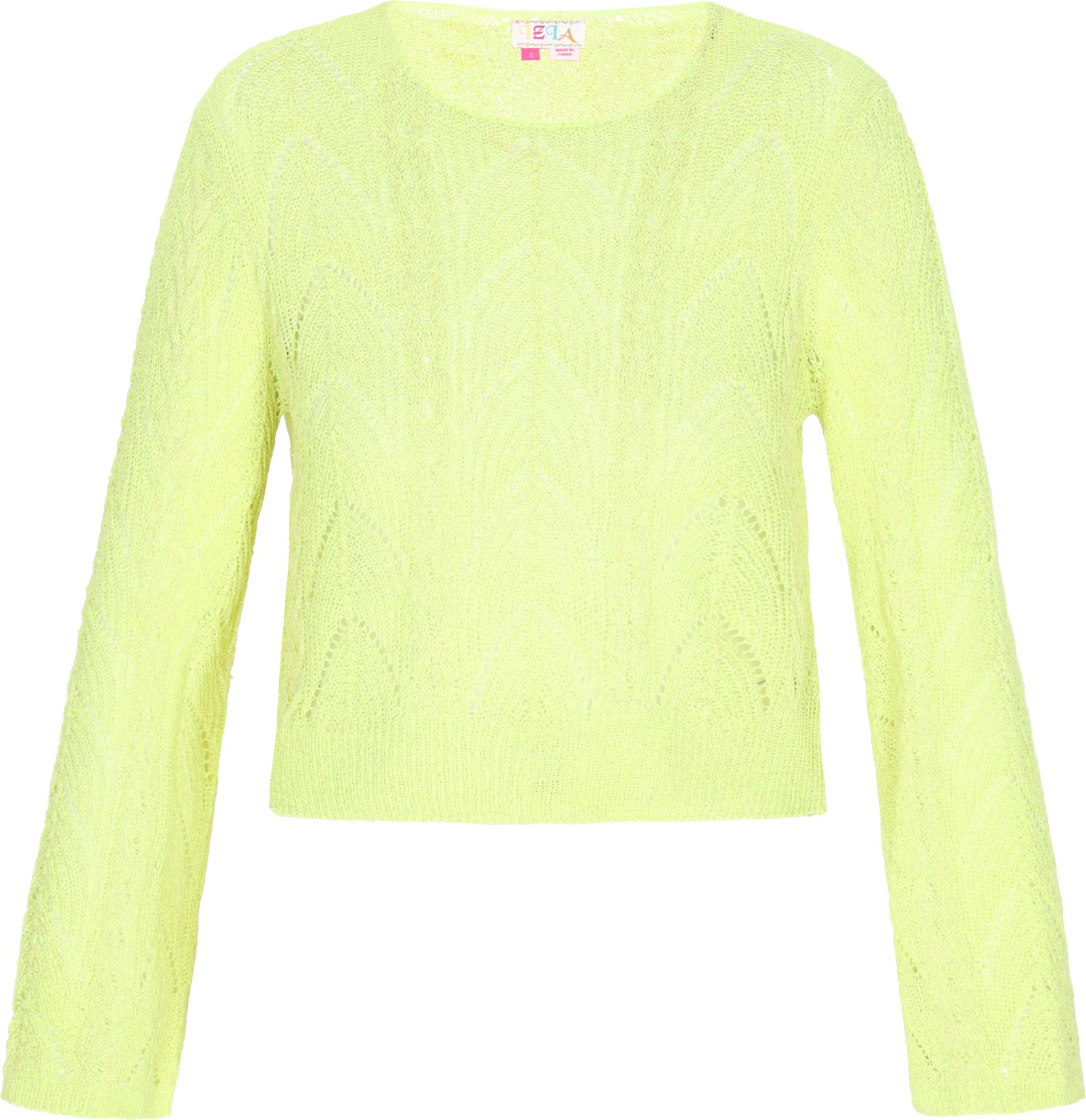 IZIA Pullover Frauen Gelb