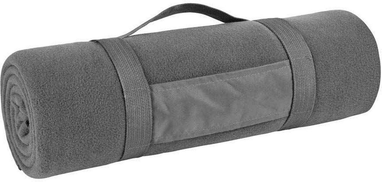 SOLS Plaid Fleece-Decke, Anti-Pilling (Holzkohle)