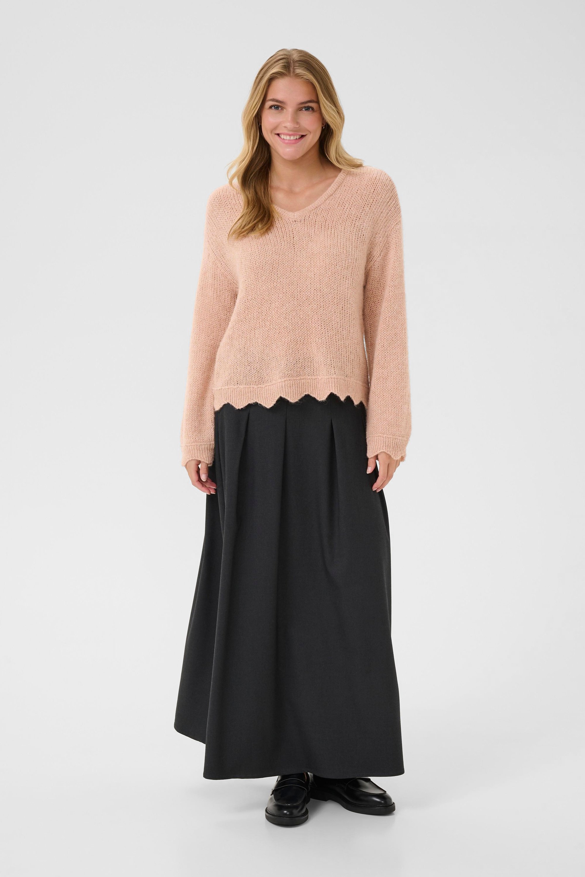 Thumbnail - Strickpullover CRNiso Strickpullover Loose fit blush
