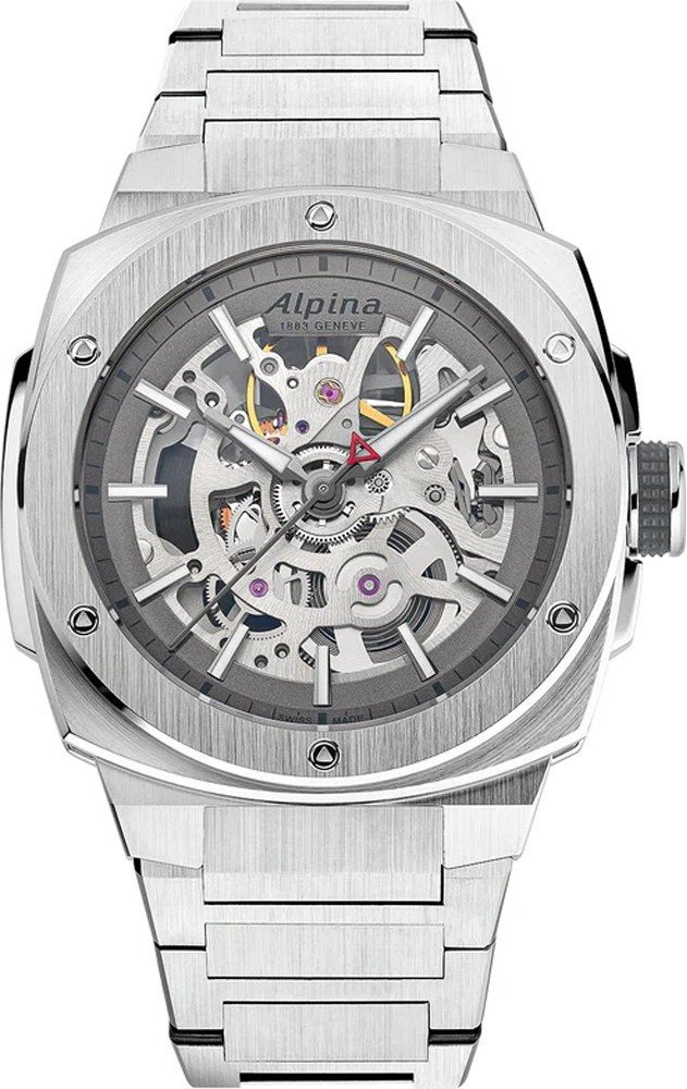 Alpina Alpiner Extreme Skeleton Herrenuhr Silber AL-520GSKT3AE6B