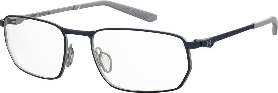 Rechteckige Metallbrille