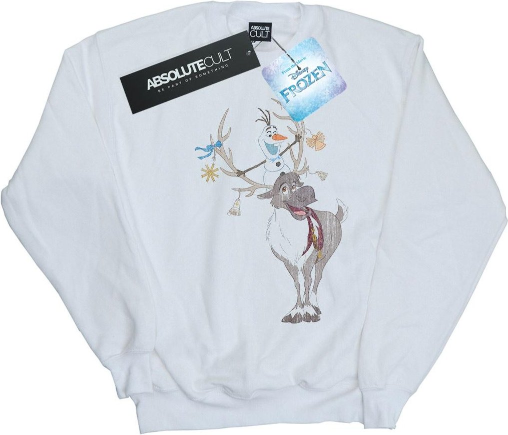 Disney - "Frozen" Sweatshirt für Herren (Weiß)