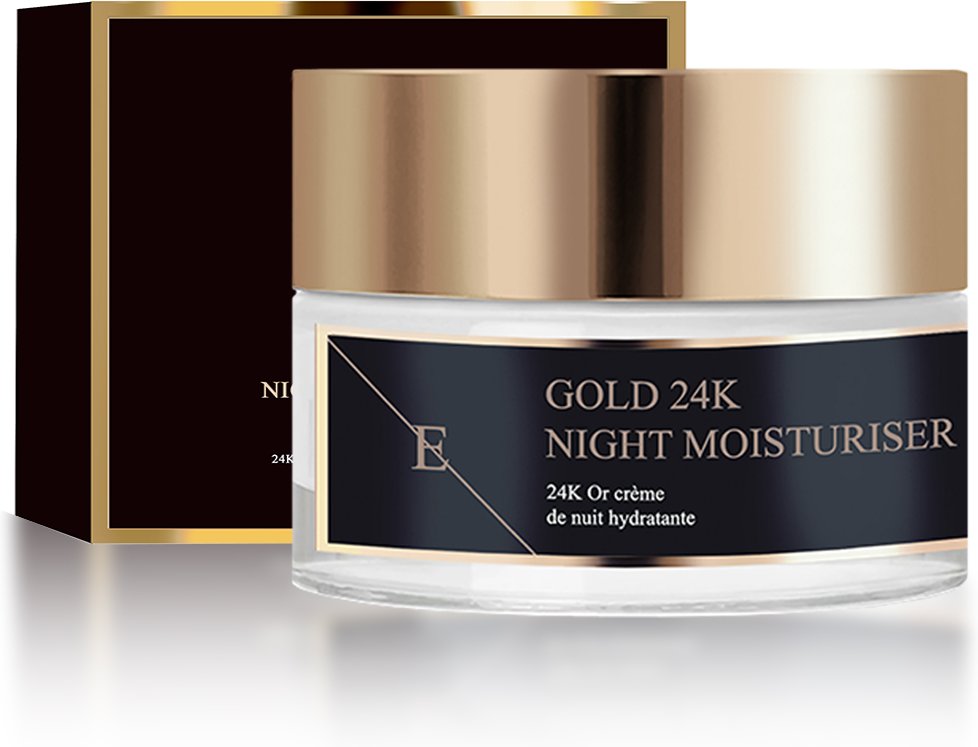 Anti-Falten-Nachtfeuchtigkeitspflege 24k Gold 50ml