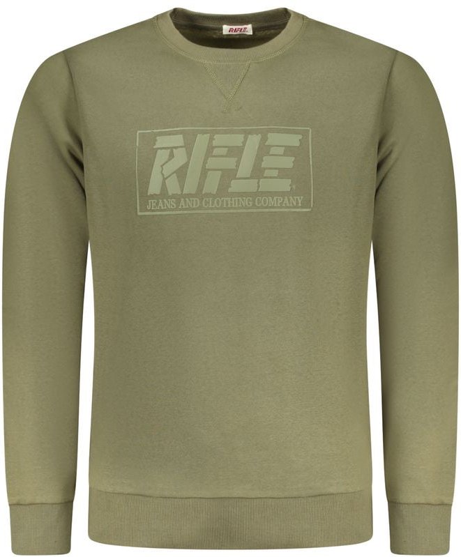 Rifle Verde Baumwoll Sweatshirt für Herren