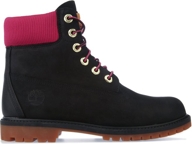 Boots 15cm Heritage Cupsole Timberland Pour Femme en Noir