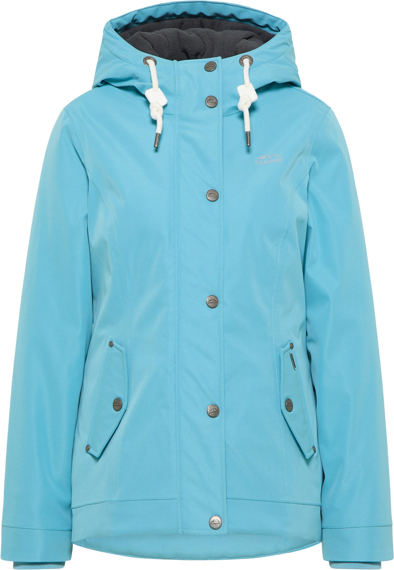 ICEBOUND Winterjacke Damen Eisblau