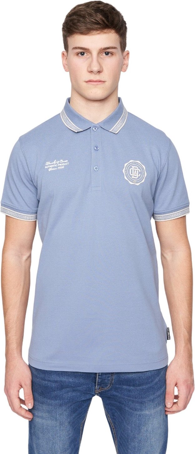 Thumbnail - Duck and Cover - "Keyaan" Poloshirt für Herren (Blau)