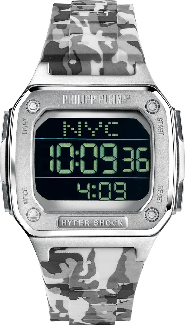 Philipp Plein Hyper $hock Unisex Mehrfarbige Uhr PWHAA1522
