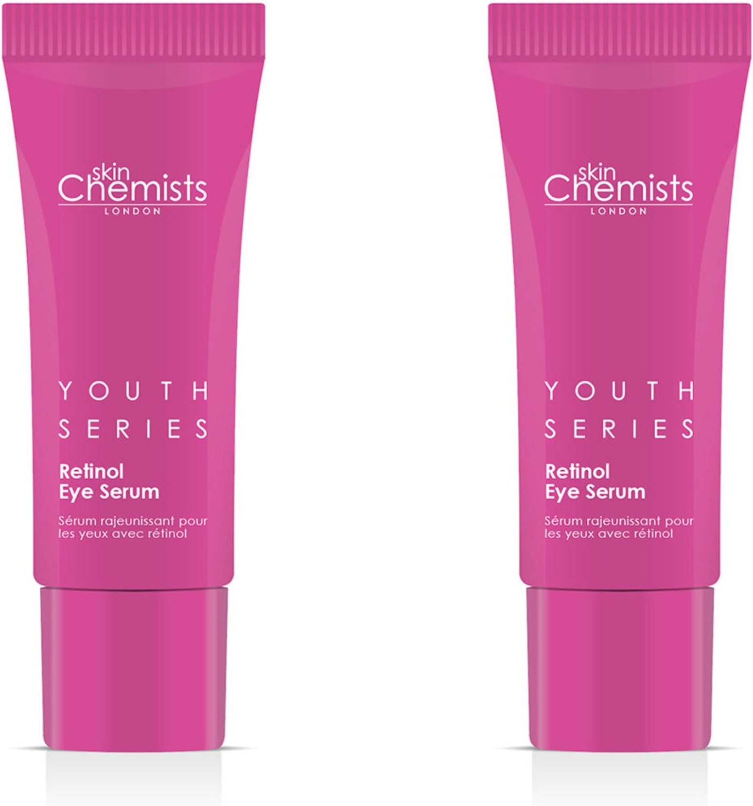 Thumbnail - skinChemists Jugendserie Retinol & Bakuchiol Augenserum 15ml x 2 Duo Pack