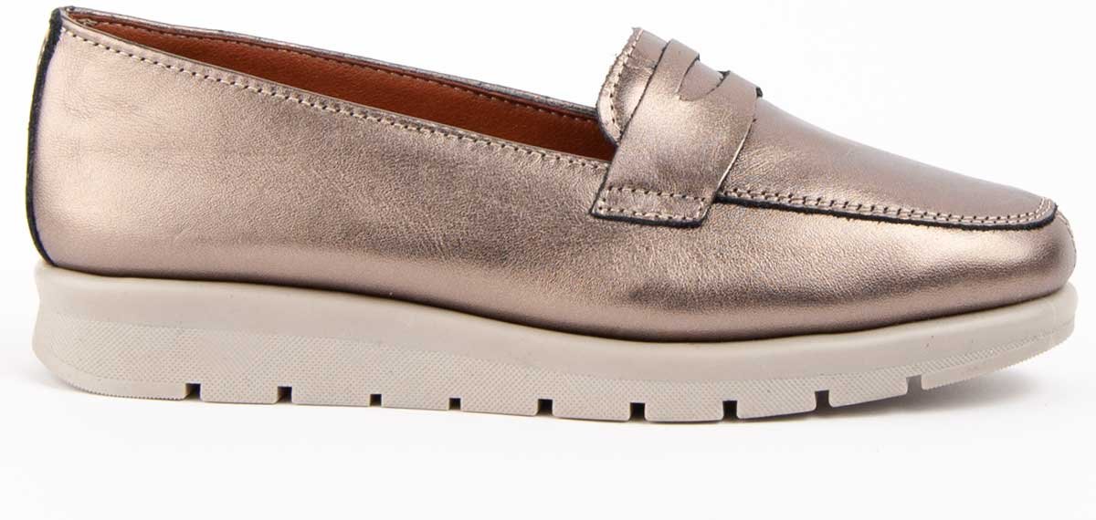 Purapiel Mokassin Meilis Bronze