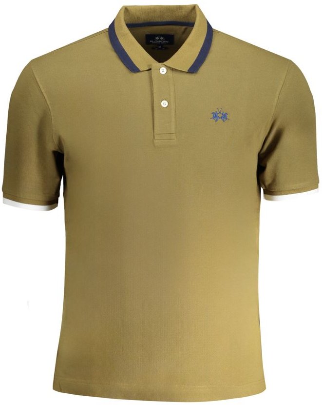 La Martina Verde Baumwoll Herren Polo-Shirt