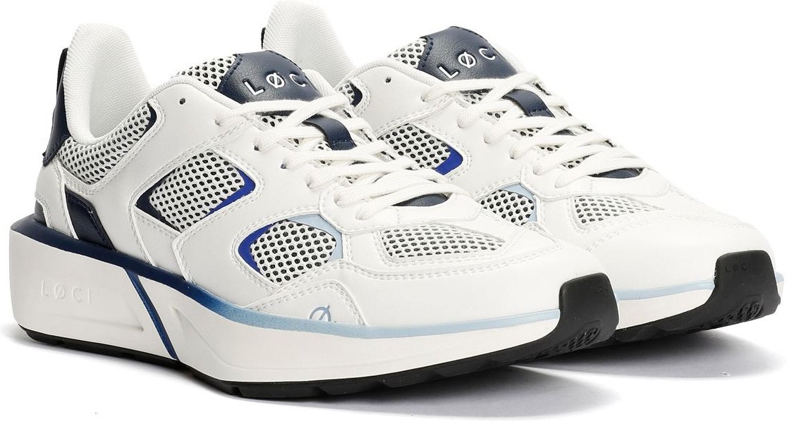 LØCI VØLT Plastik Weiße Sneaker