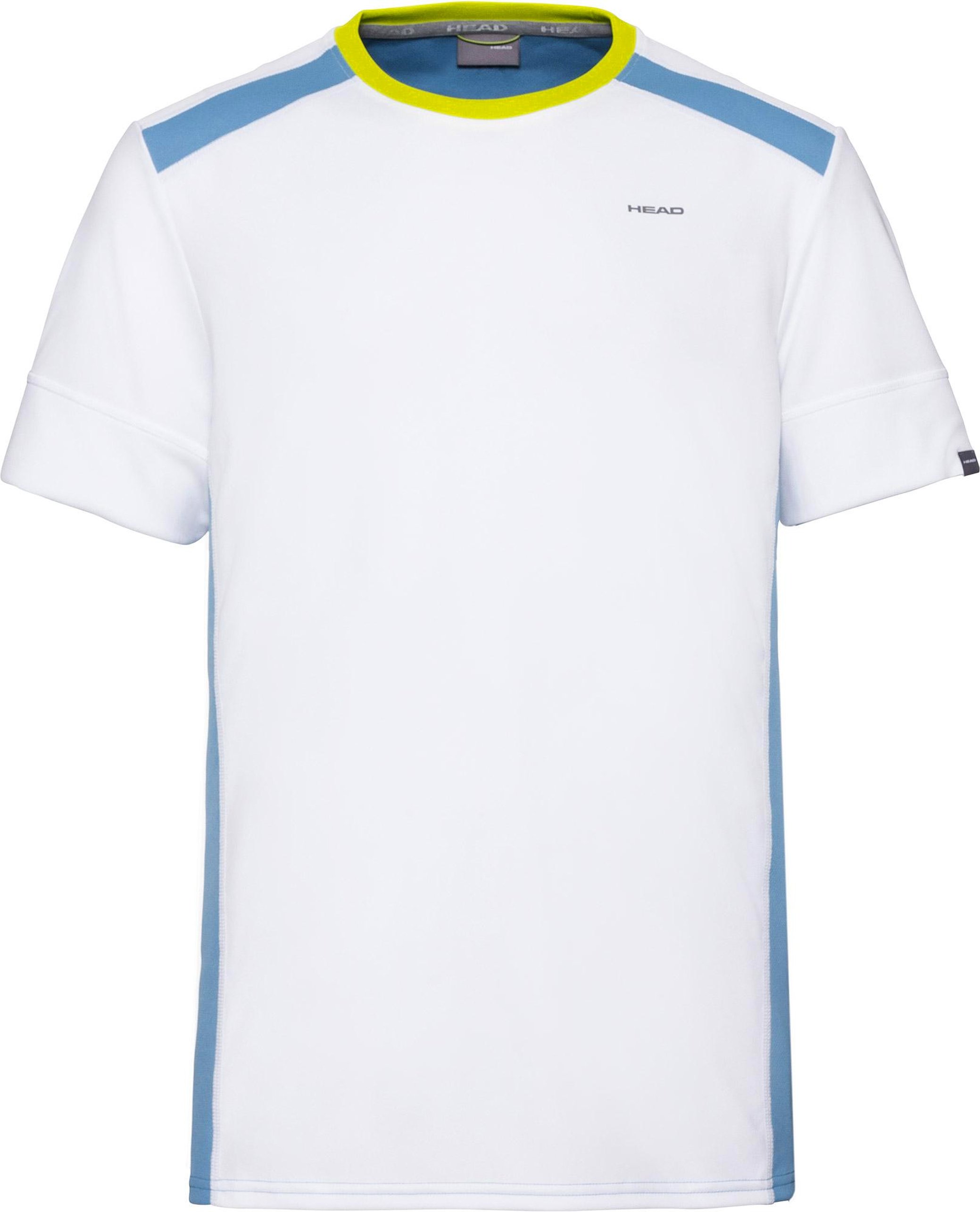 Kopf uni Herren weißes T-Shirt