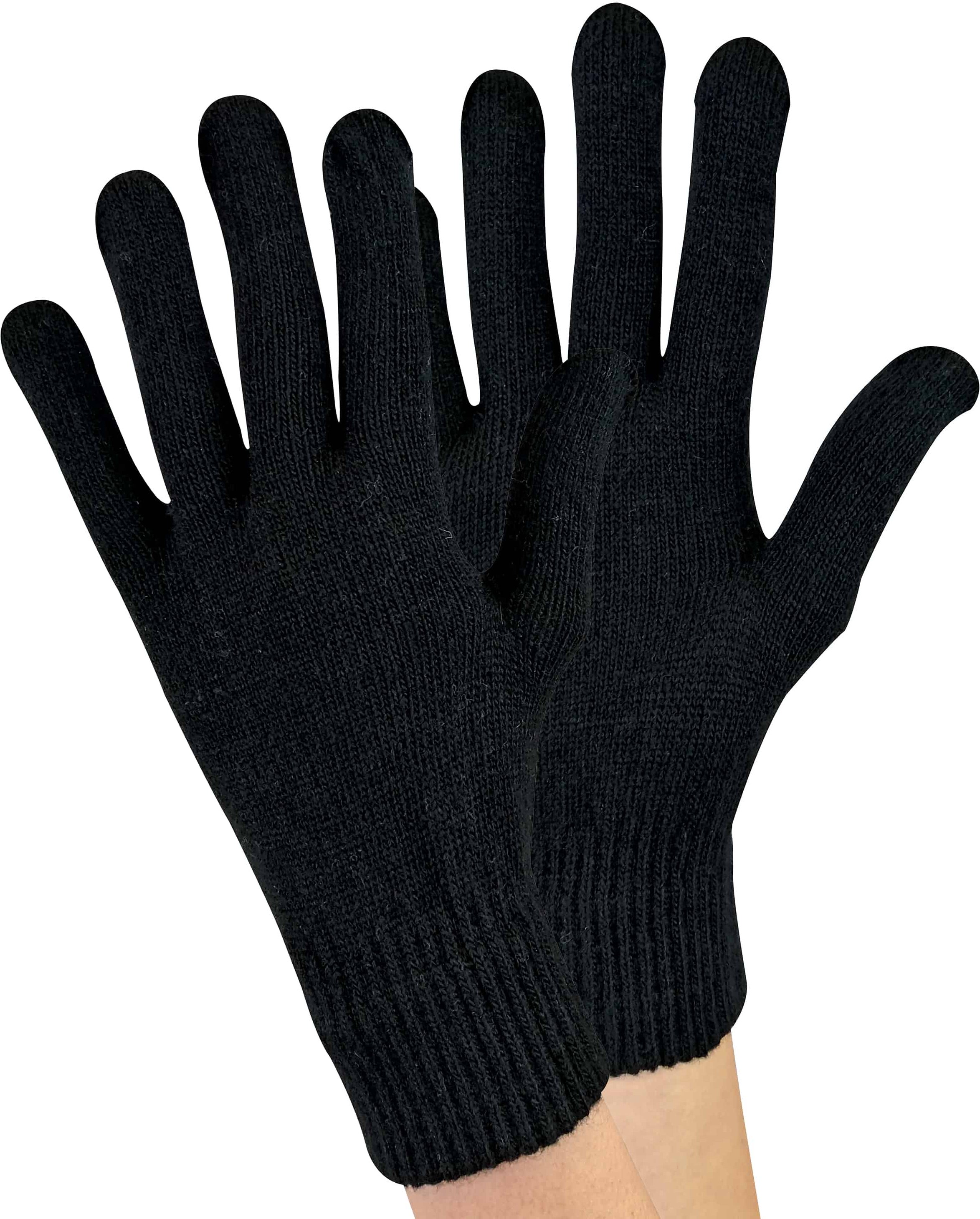 Ladies / Womens Knitted Magic Thermal Wool Handschuhe für kaltes Wetter