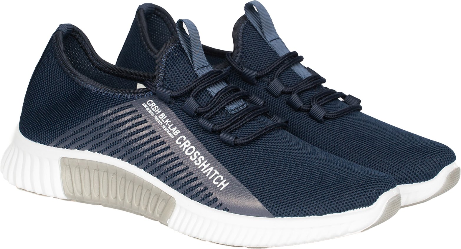 Thumbnail - Crosshatch - Herren Sneaker "Nimbus" (Marineblau)