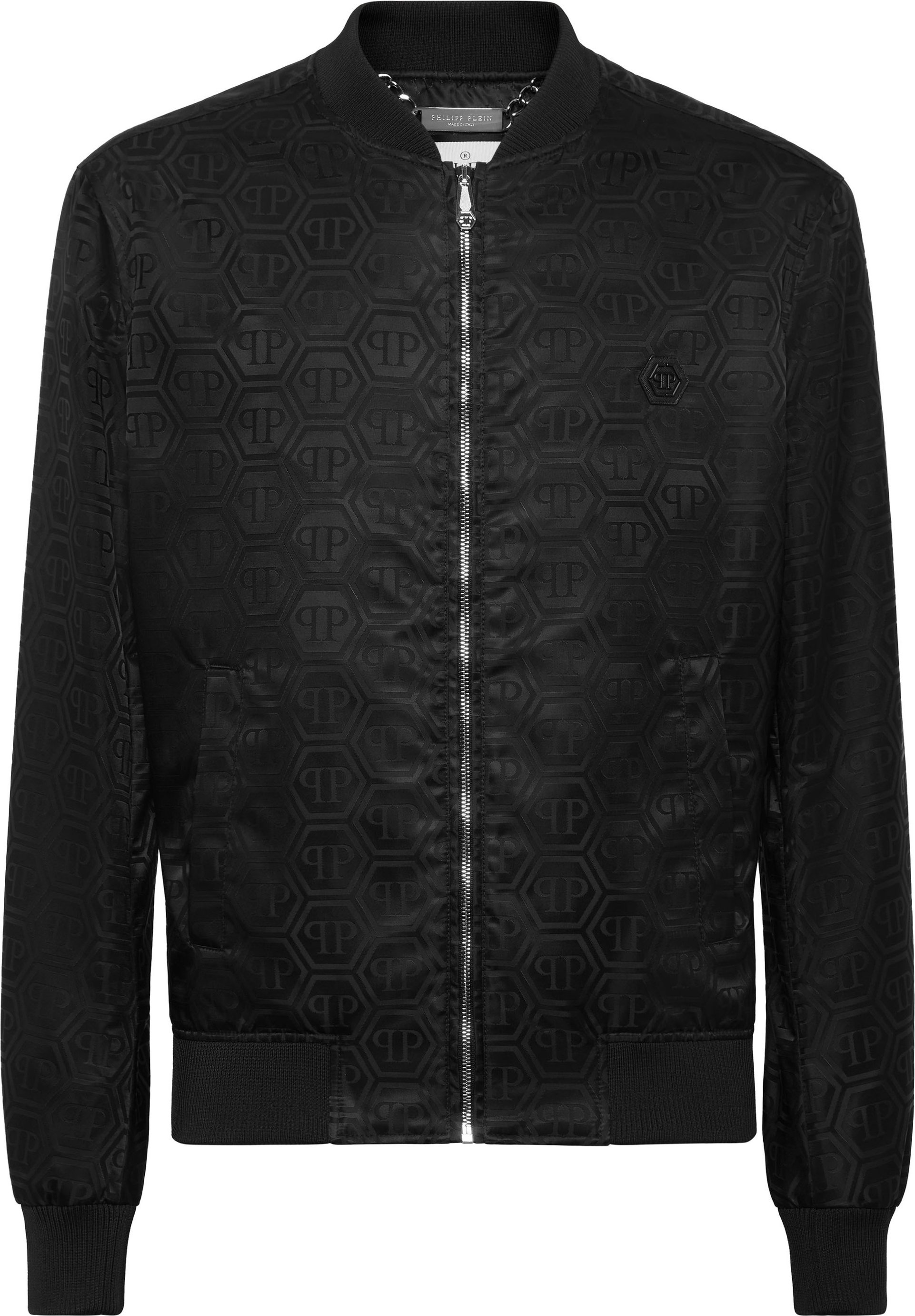 Nylon Bomber Jacquard Monogramm
