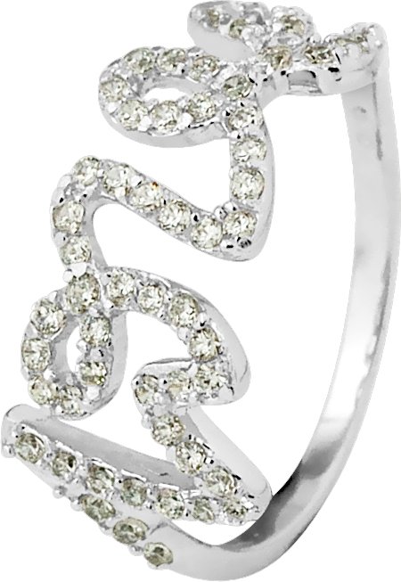 DIADEMA - Ring Love - Schwarze Nacht Kollektion