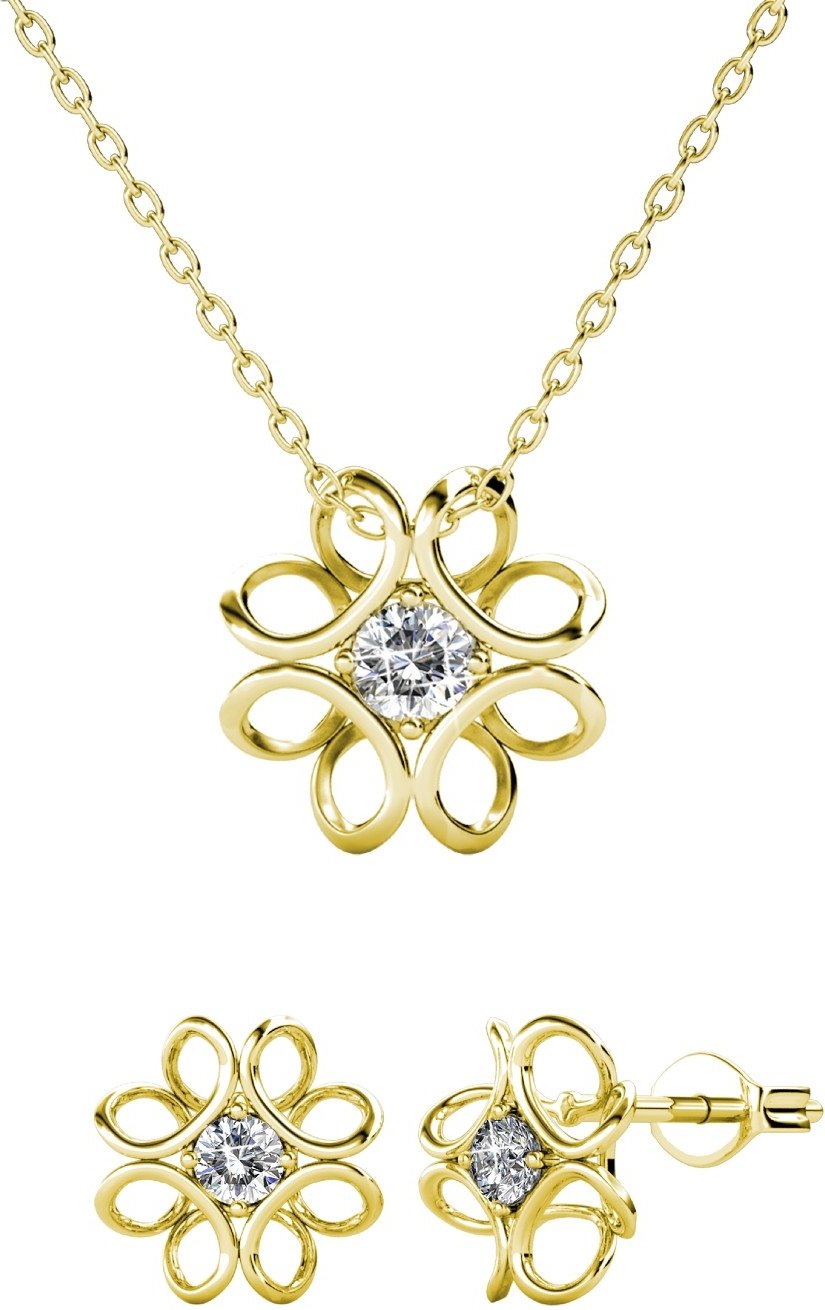 Narzissenparuren - Gold und Kristall