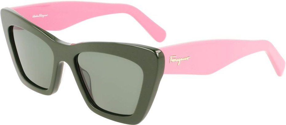 Grüne Acetat-Sonnenbrille