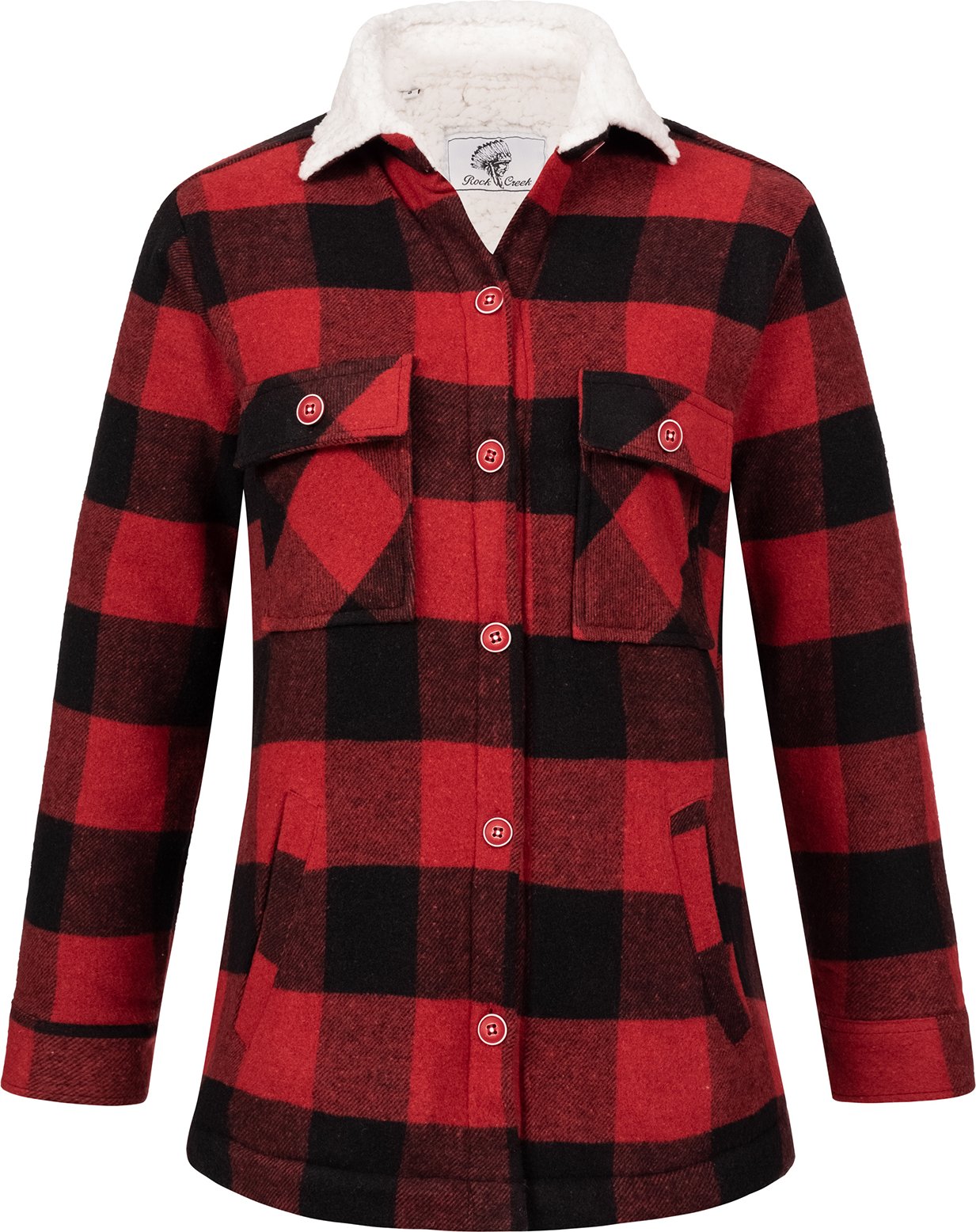 Rock Creek Winterjacke Rot