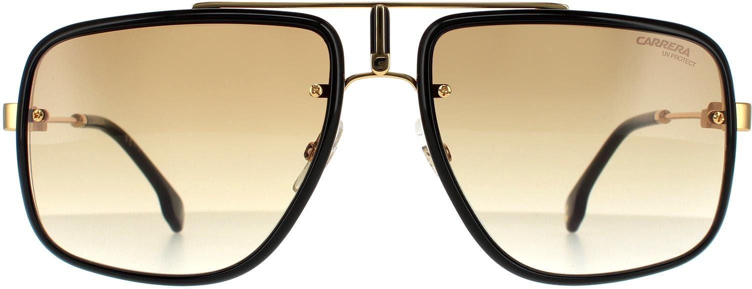 Carrera Aviator Unisex Gold Schwarz Braun Farbverlauf