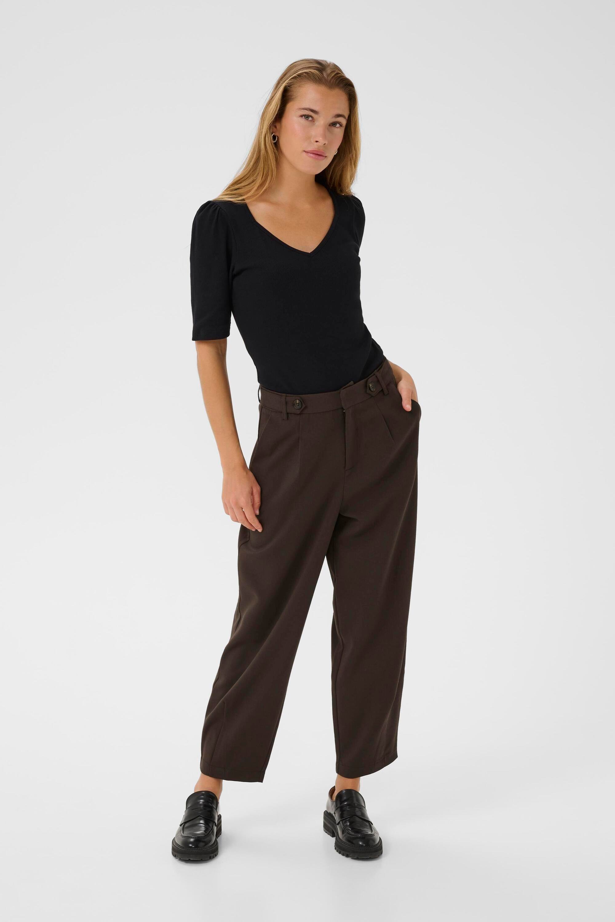 Hose KAmerle Hose Regular fit brown