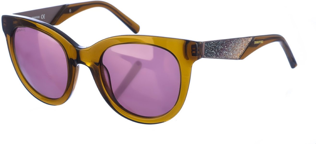 Metall-Sonnenbrille mit ovaler Form SK0126S Damen