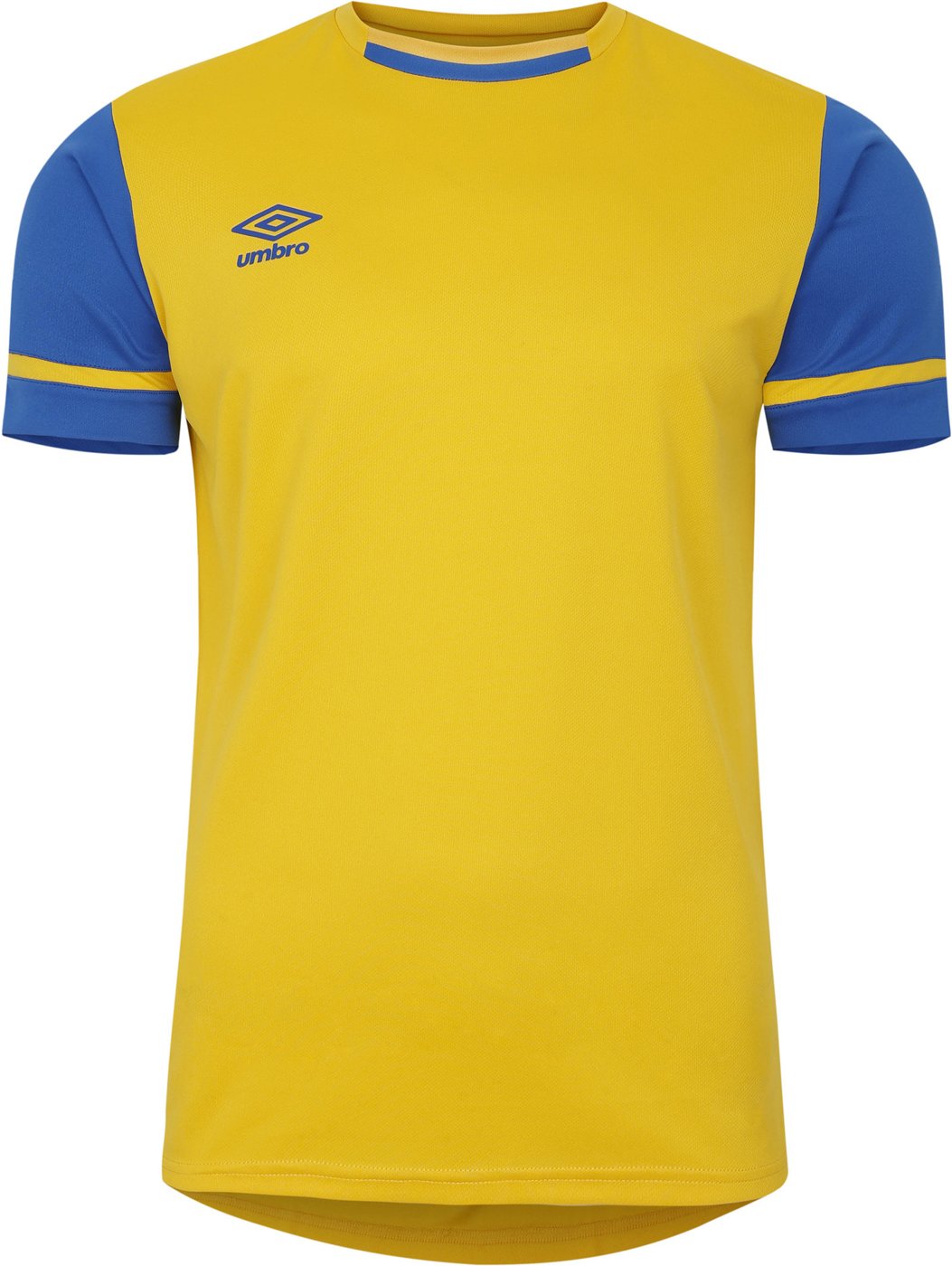 Umbro - "Cavelle" T-Shirt für Herren (Gelb/Königsblau)