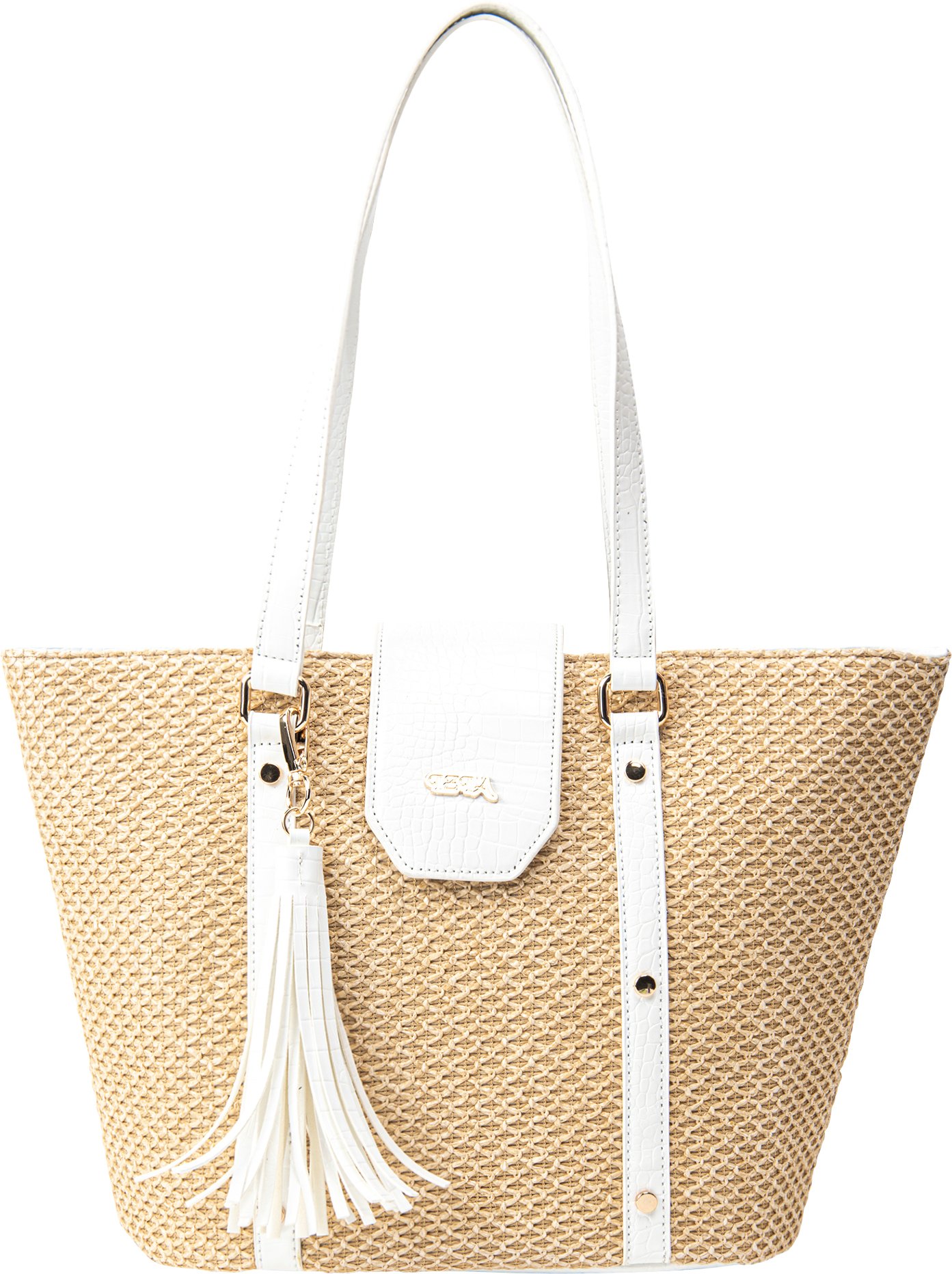 IZIA Shopper-Tasche Damen weissbeige