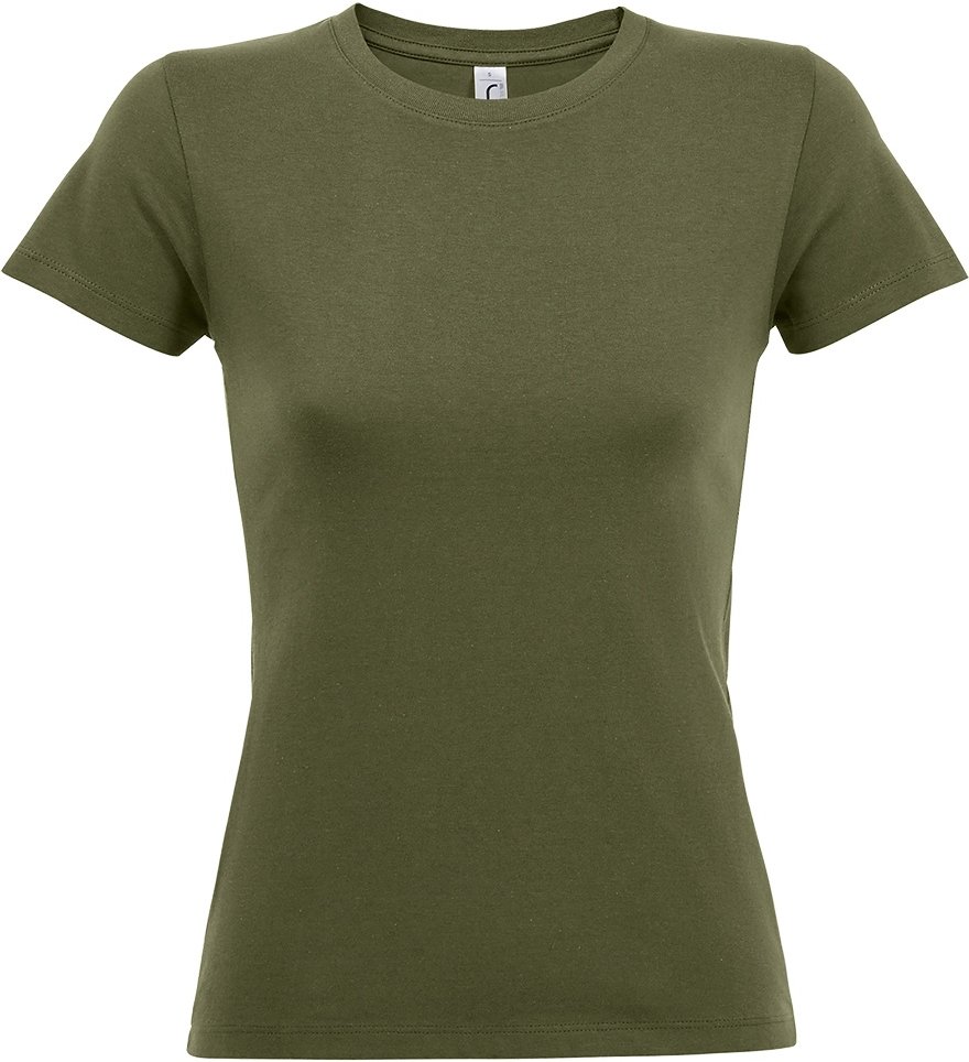 SOLS Damen Regent Kurzarm T-Shirt (Grün)
