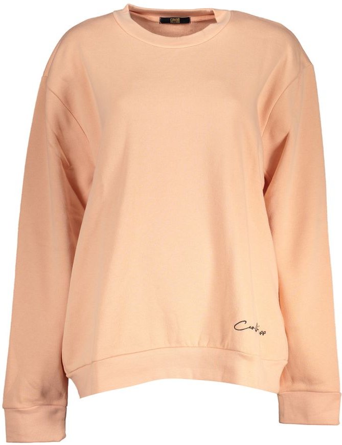 Pfirsich Strickpullover Crewneck