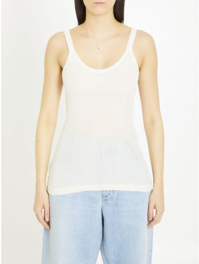 Damen Slim Fit Leichtes Baumwolltanktop