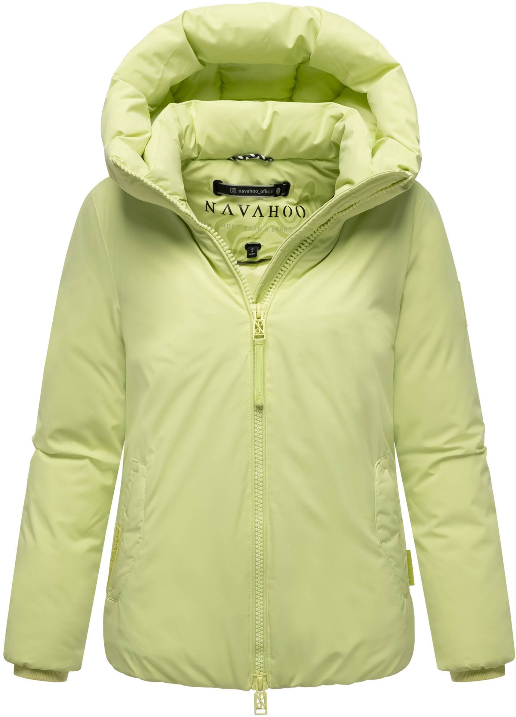 Navahoo Blütenlicht Damen Winterjacke – schlicht, warm & funktional