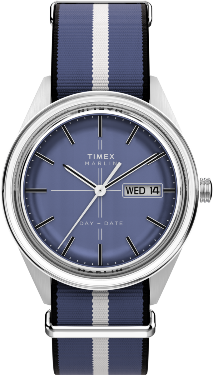 Timex Marlin Jet Blau Herren Armbanduhr TW2Y37400