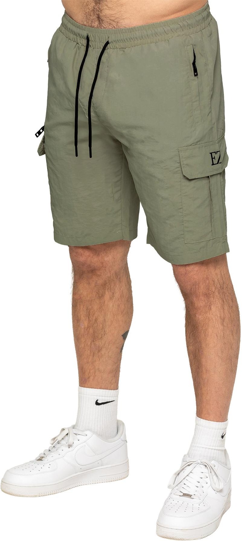 Enzo | Herren Woven Utility Cargo-Shorts