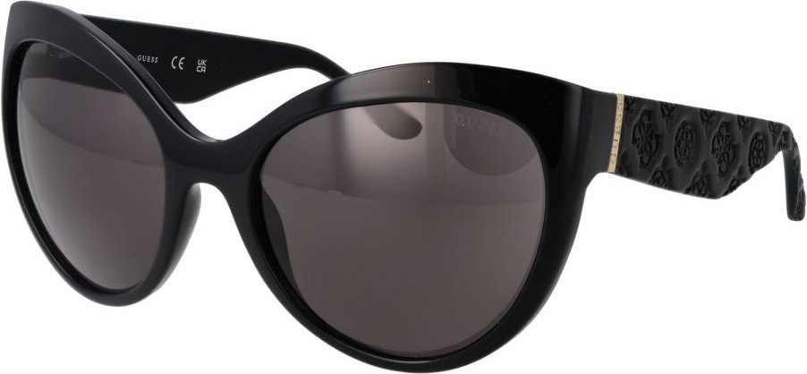 Sonnenbrille mit gemusterten Bügeln