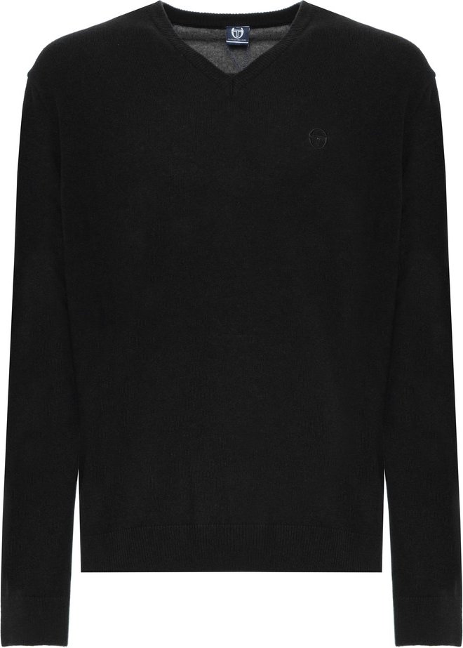 V-Ausschnitt Pullover mit langen Ärmeln