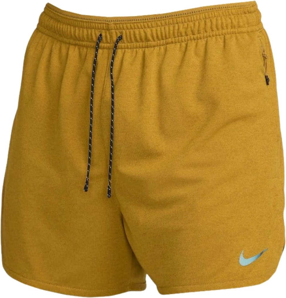 Braune Nike Swoosh-Logo-Shorts