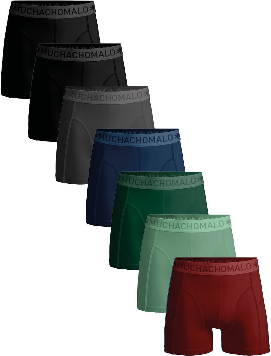 Muchachomalo Herren Boxer Shorts - 7er Pack - Herren Unterwäsche