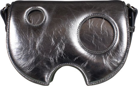 Off-White Burrow Umhängetasche Silber