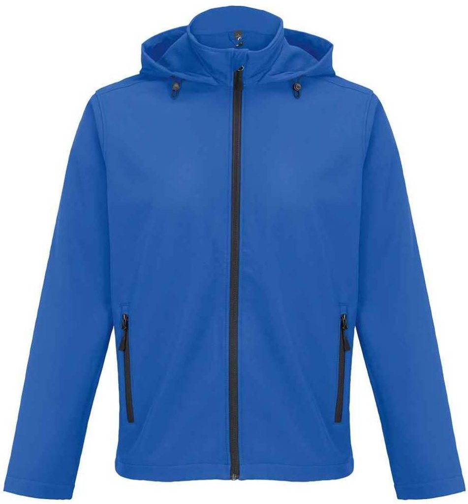 SOLS - "Race" Softshelljacke mit Kapuze für Herren (Königsblau)