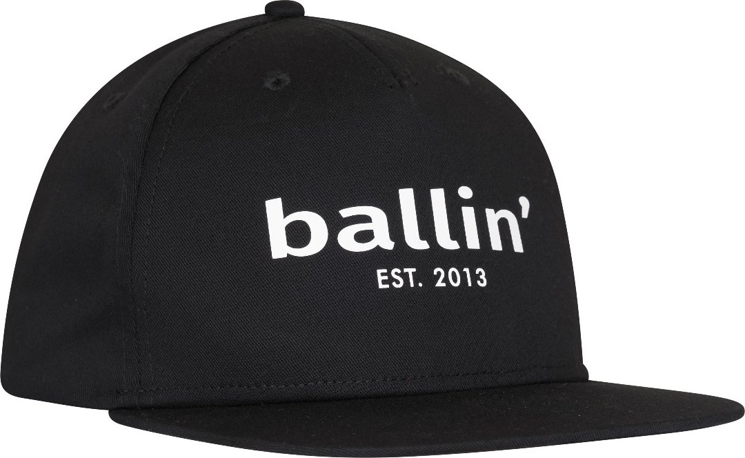 Diese Ballin Snapback Cap ist aus der neuen Ballin Est. 2013 Streetwear-Kollektion. Die Kappe hat 5 Panels und eine gera...