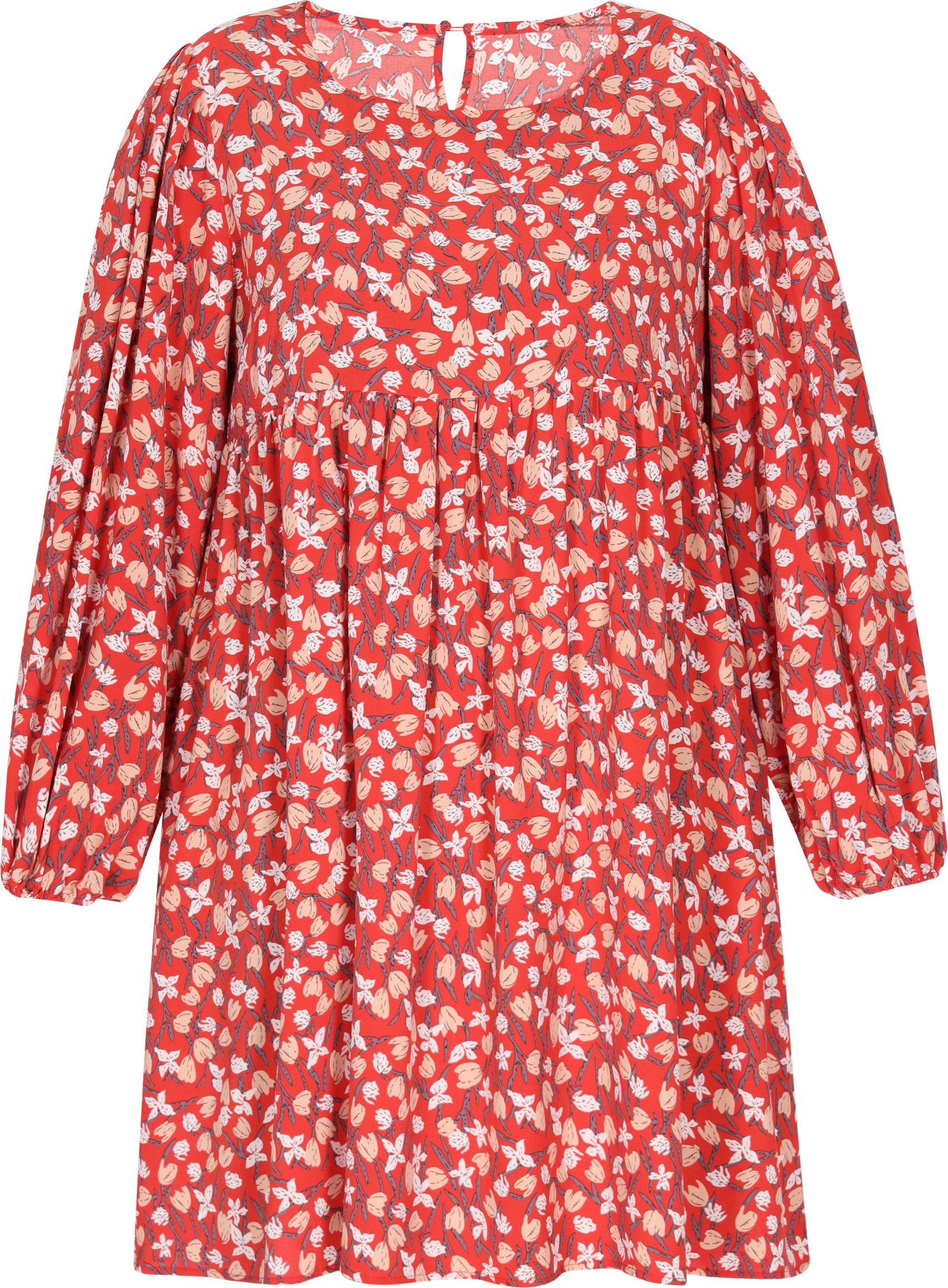 usha Kleid in großen Größen Frauen Rot