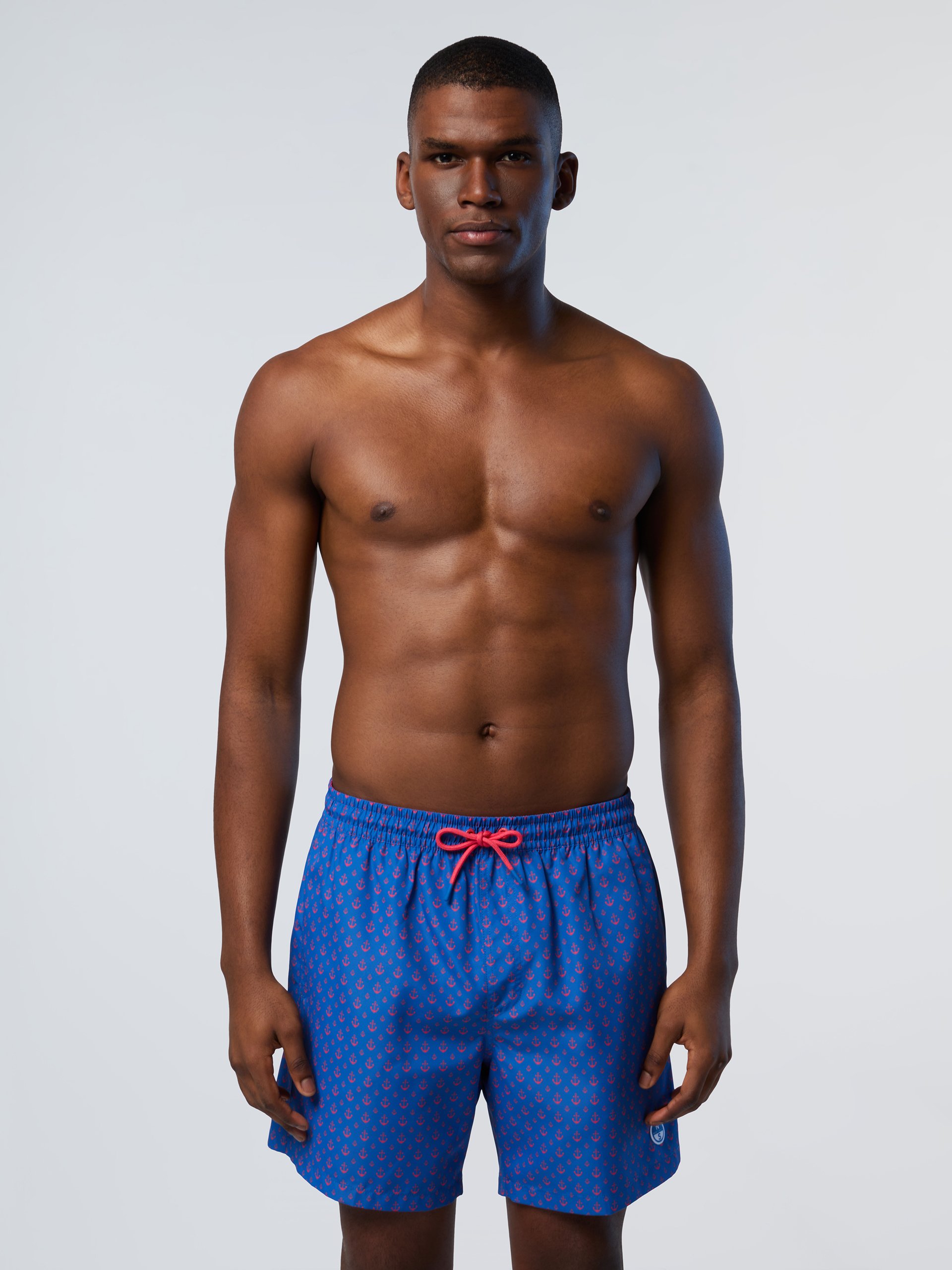 North Sails Badeshorts Grafischer Druck