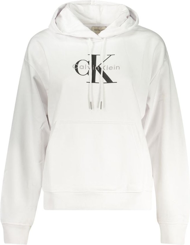 Calvin Klein Bianco Baumwolle Damen Sweatshirt